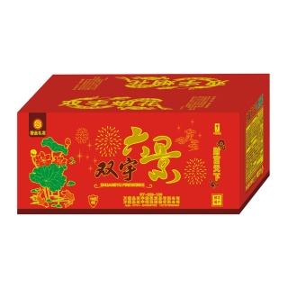 双宇烟花 15发飞天豹